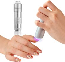Factory Wholesale Purple Light Nail Cure LED Lamp with Silicone Stamp