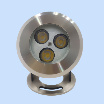 304SS 3W 75*66*102mm IP68 Lampu Insaya Air