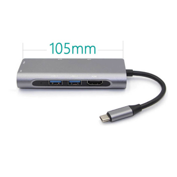 HUB USB 7 EN 1 VERS HDMI