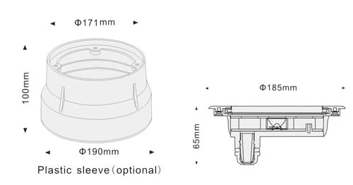 12~36W IP68 Stainless Steel LED Underwater Swimming Pool Light