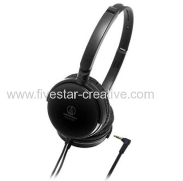 Audio Technica Ath-fc707 Portable Fold-up Closed-back Dynamic Headphones Black 