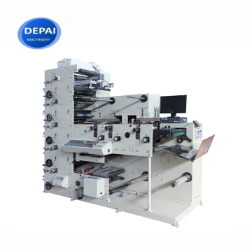 Flexographic Printing Press Machine for Paper Cup Plastic Film