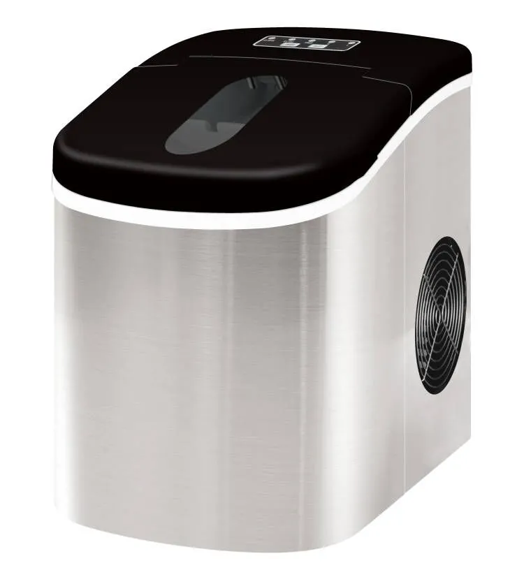 12kg Portable Compact Counter Top Bullet Cube Ice Maker with ETL