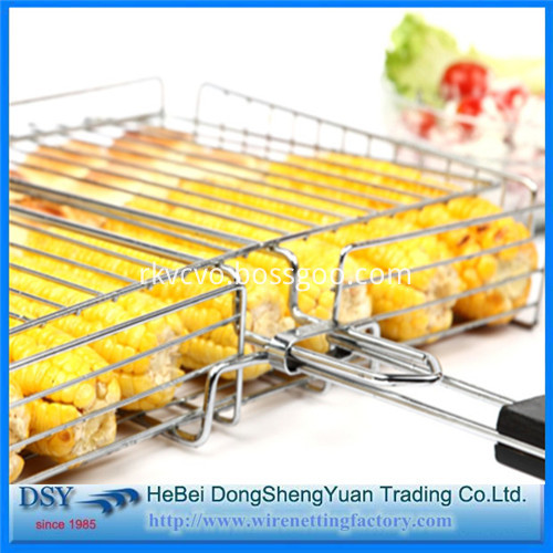 Barbecue grill wire mesh