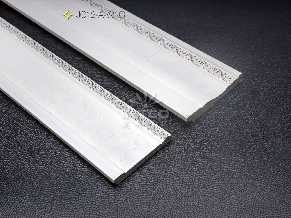 INTCO Home Accessories Interior Decorative Wall Panel PS Waterproof Ceiling Cornice Crown Moulding