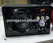 Bluetooth portable speaker with FM radio