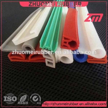 Silicone extrusion gasket seal
