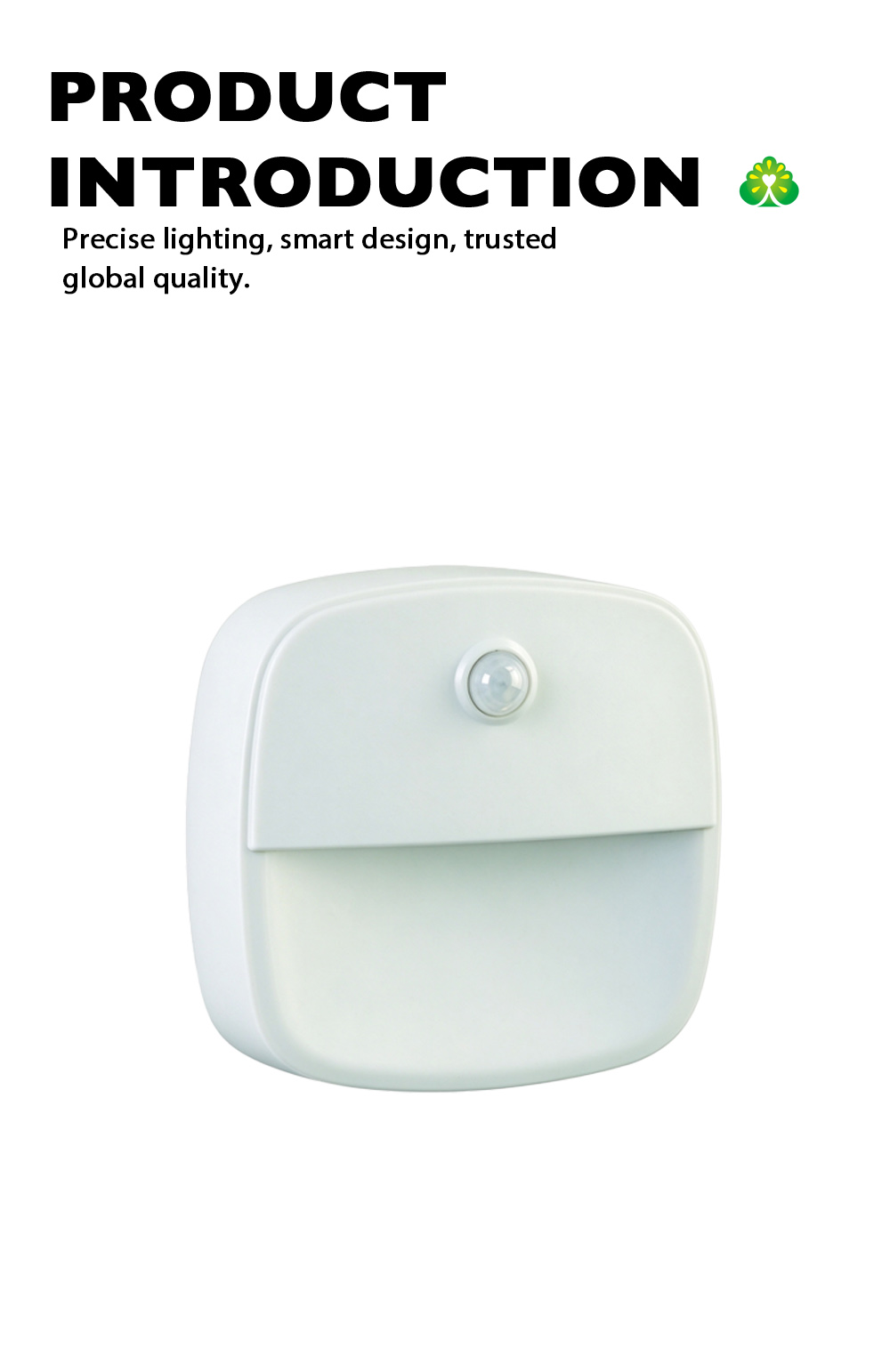 Квадратный перезаряжаемый датчик движения Night Light X Square Rechargeable Motion Sensor Night Light X