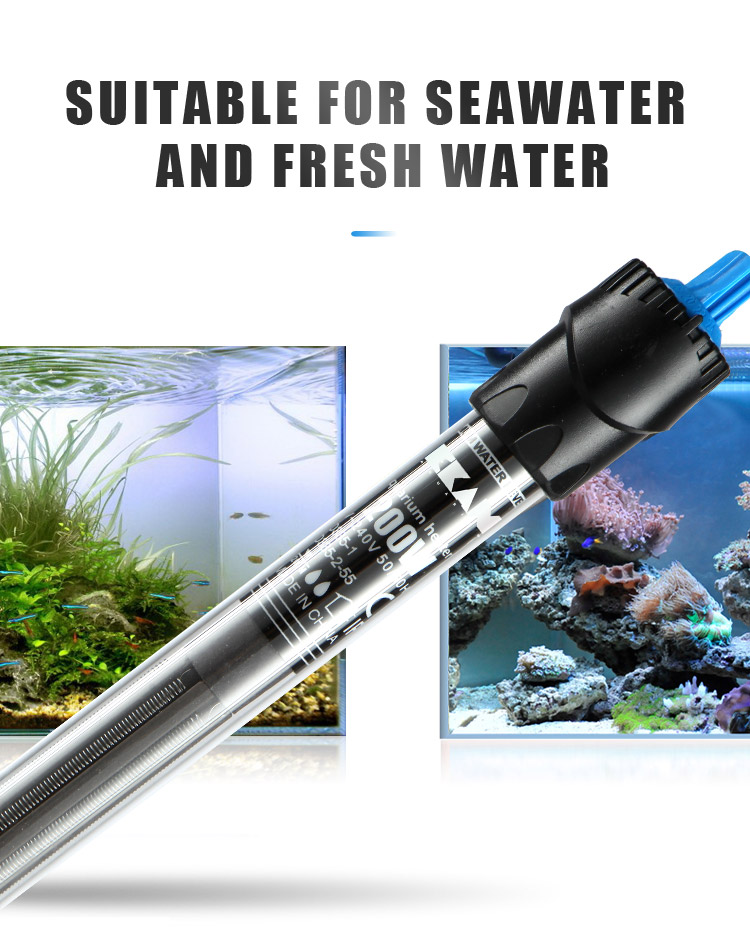 High Quality Aquarium submersible Water Explosion-proof heater for fresh water/saltwater, Factory Price,OEM
