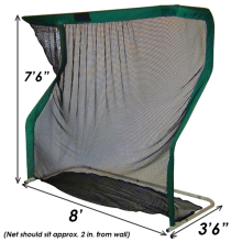 Golf Practice Netting with Ball Return