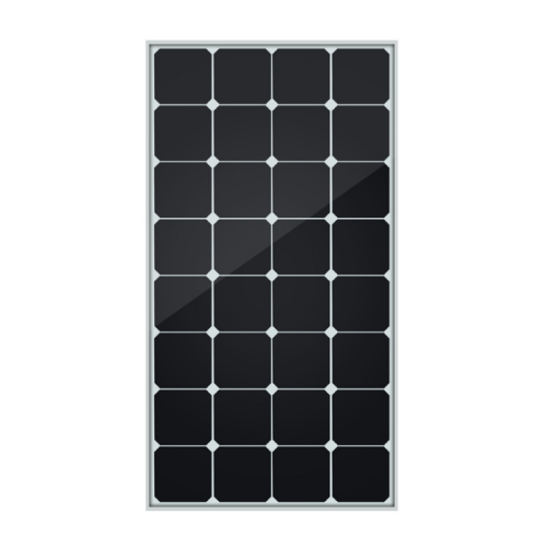 Panneau solaire bifacial Mono Perc de module de demi-coupe de 380W 375W 60 cellules