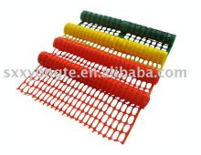 Orange barrier mesh