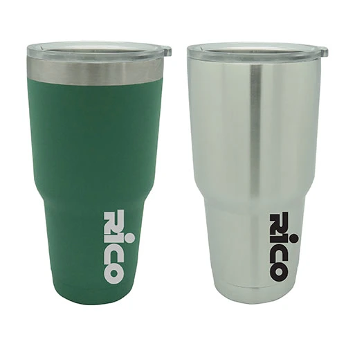 Travel Stainless Steel Vacuum Auto Mug 30oz Green as Professional as Yeti