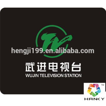 Black Quality Mouse Mat Pad Foam Backed Fabric