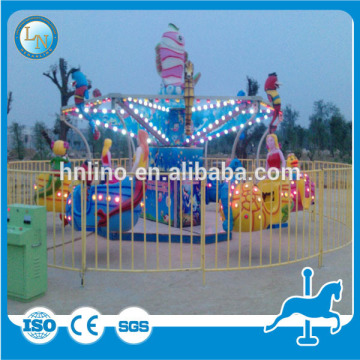Fairground roaming in the sea ride!!! Amusement park kids ride roaming in the sea