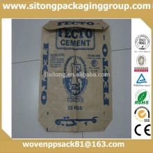 25kg kraft laminated pp woven cement bag