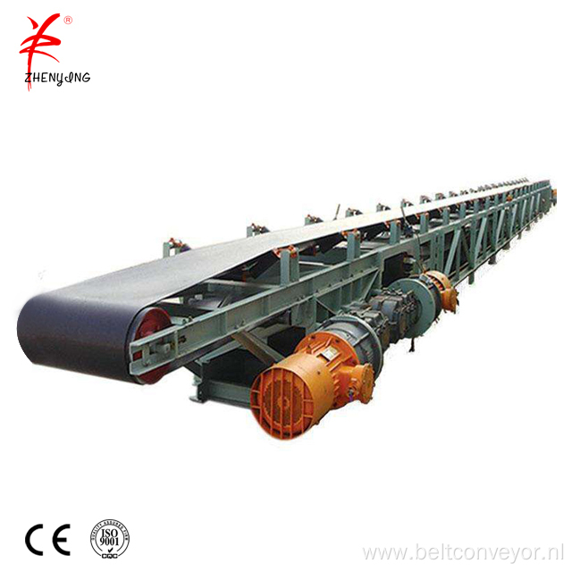 Industrial idler roller  horizontal light belt conveyor