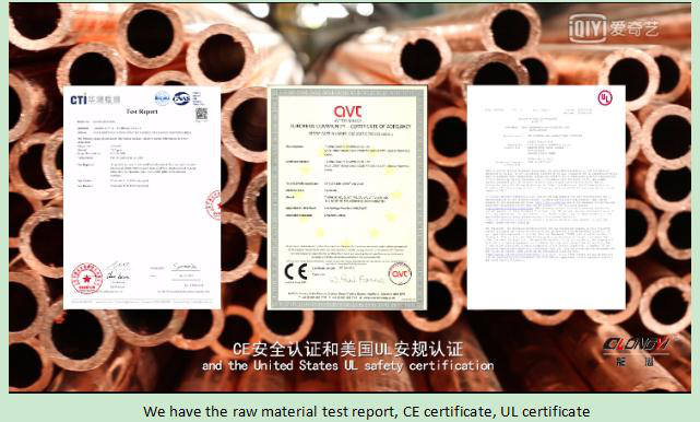 Polished Copper Tube Terminal Certification