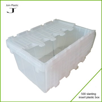 Nesting portable plastic lock box