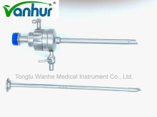 Multifunctional Trumpet Valve Trocar with protection