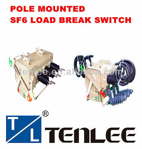 BEST PRICE! 24kv outdoor pole mounted sf6 gas load break switch