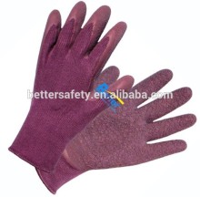 Environmentally friendly Bamboo Lined Coated Latex Construction Gloves New