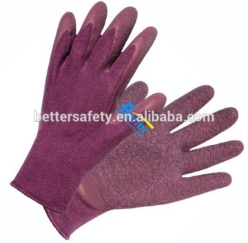Environmentally friendly Bamboo Lined Coated Latex Construction Gloves New