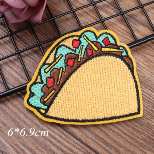 cute cartoon fruits embroidery patch baby kids clothing