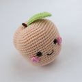 100% Cotton Crochet Doll Handmade Smiley Buah Buahan