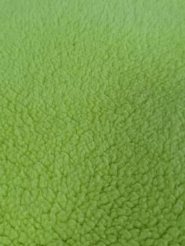 100% Polyester Sherpa Fleece solid Knitting Fabric