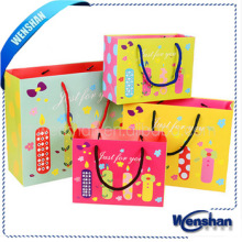 wenshan cotton handle strong gift paper bags