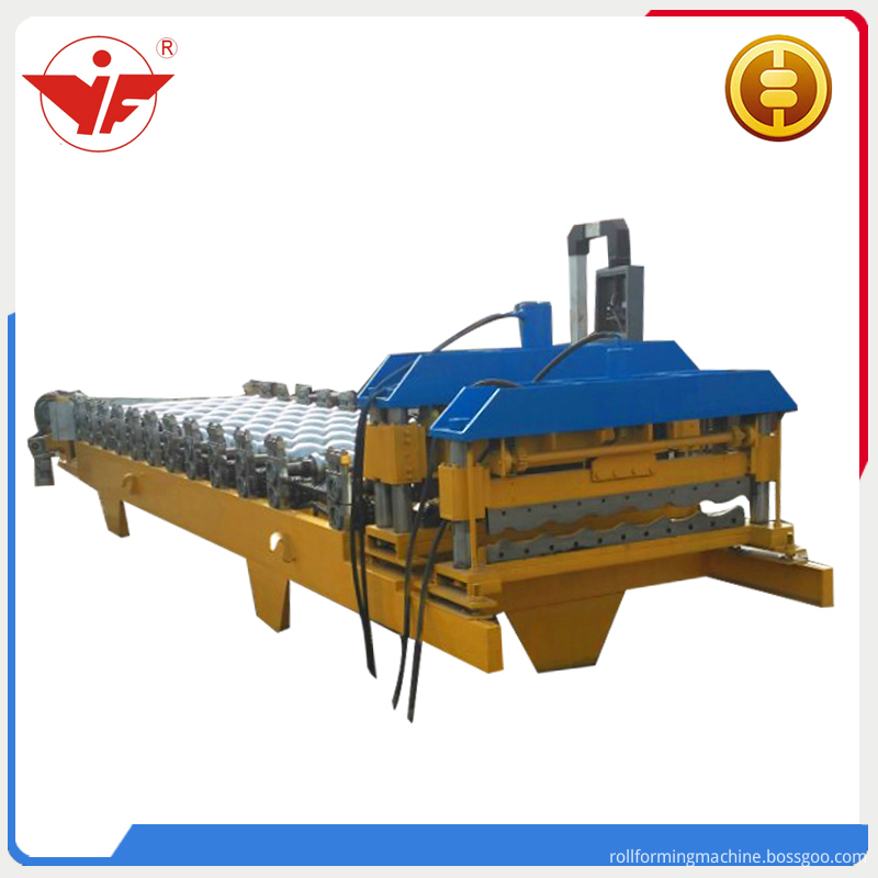 Eur Style Glazed Roll Forming Machine