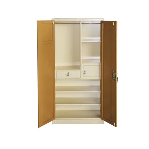 Muti-Use Clothes Metal Bedroom Wardrobe