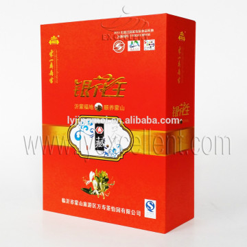 corrugated printed tea boxes