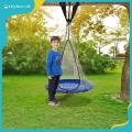 SkyBound 39 Inch Tree Swing Saucer Swing Blue