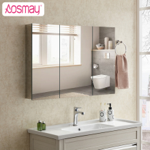 Mirror Cabinet stainless steel Bathroom Cabinet in home