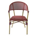 καρέκλα μπιστρό στοίβαξη μπαμπού καφέ καρέκλες
