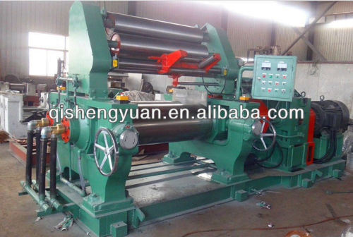 Two Roll Mill/Open Rubber Mixing Mill with Stock blender