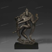 India rare and highly inportant bronze figure of shiva gandhara nataraja for sale