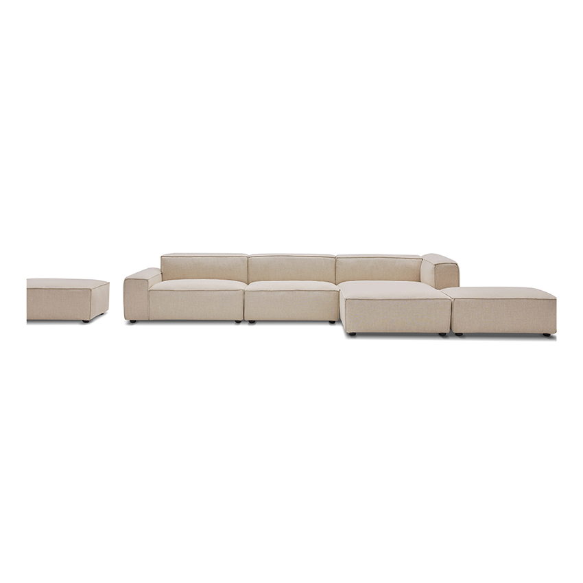 Fashionable And Textured Design Corner Sofas