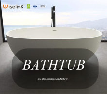high quality solid surface bathtub customized