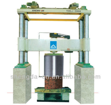Column slab cutting machine