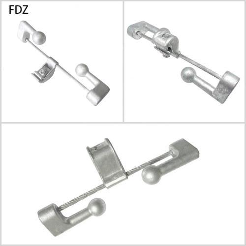 Amortecedor de vibração para opgw ADSS aço preso de cabo de cabo de cabra sobrecarga amortecedor