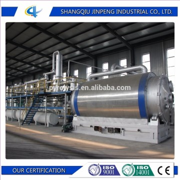 Waste Plastic Pyrolysis Machine Waste Rubber Pyrolysis Machine Waste Plastic to Oil Machine