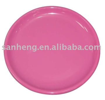 11" melamine round dishware