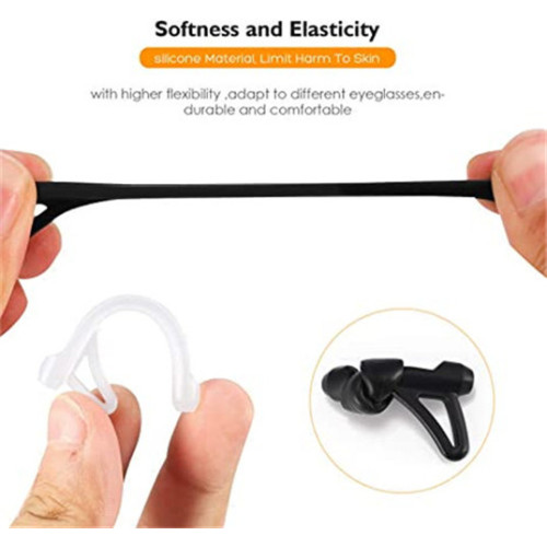 Atualizar Anti-Slip Eyewear Retentor Eyeglasses Grips Manga