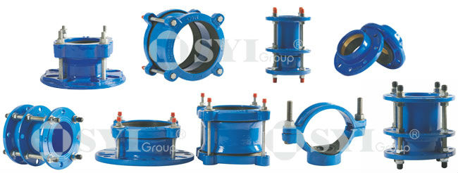 Ductile Iron Wide Range Flexible Joint Universal Flexible Coupling for Pipeline