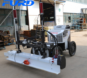 Concrete Screed with Automatic Laser Control Systems