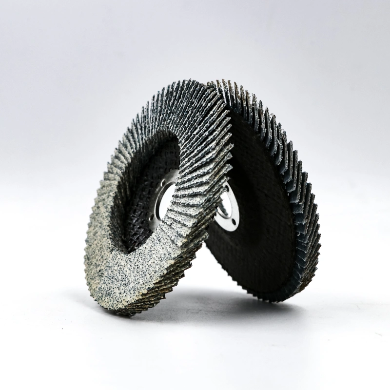 Ceramic White Coating Flap Disc for Al Anti-Blocking