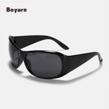 Punk-Inspired Colorful Square Women's and Men's Sunglasses UV400 Protection